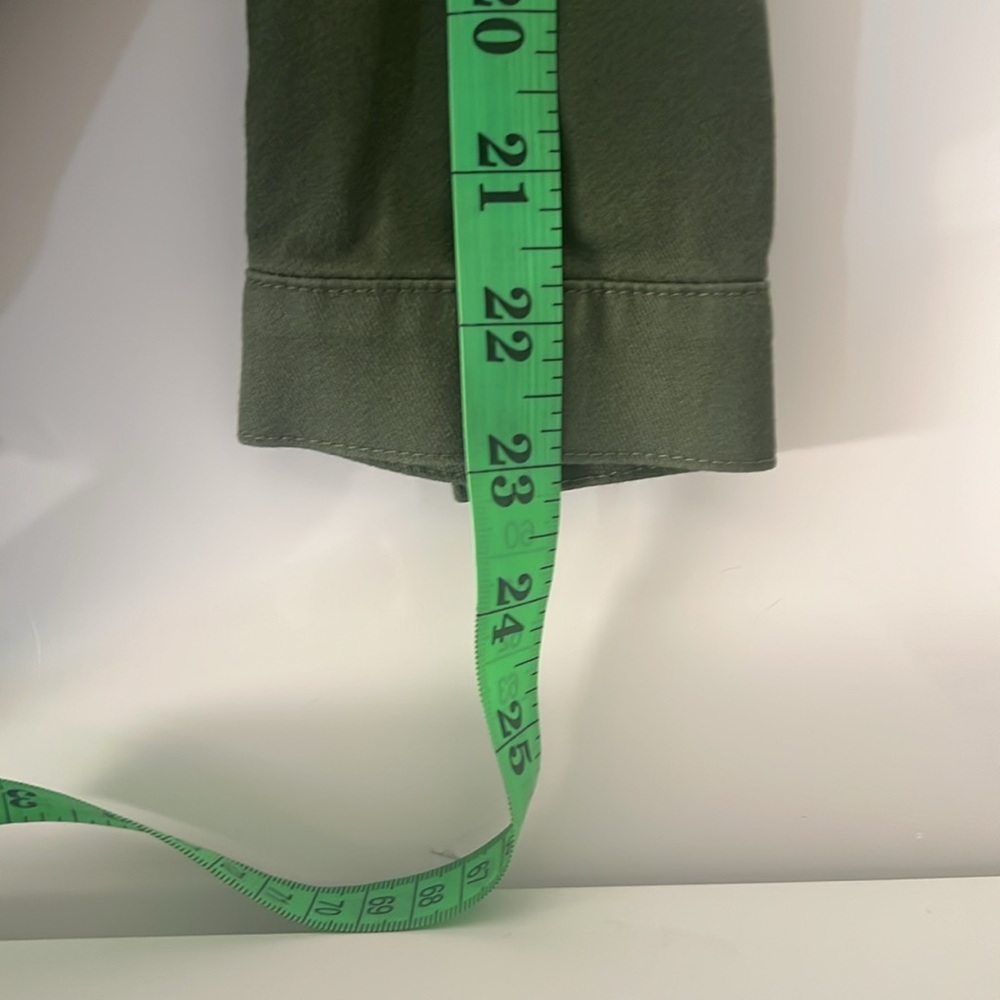 NWOT / J.Crew factory Long-sleeve utility shirtdress - Picture 6 of 7